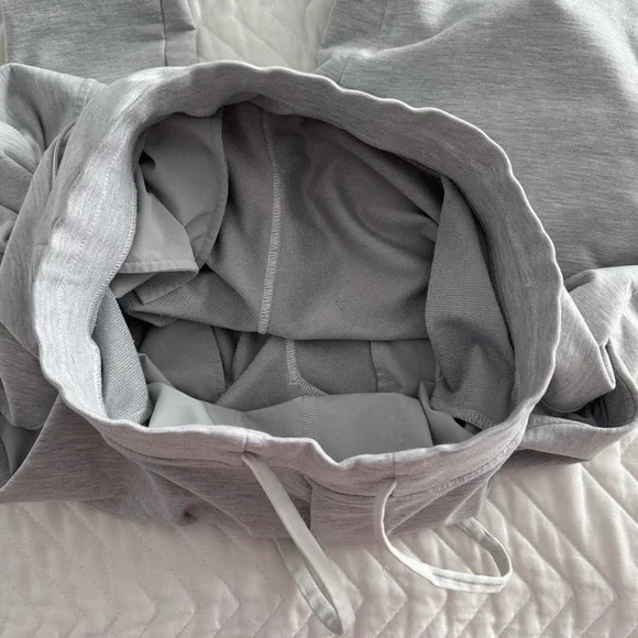 Lululemon City Sweat Jogger Pants *29 Heathered Ultra Light Grey Small